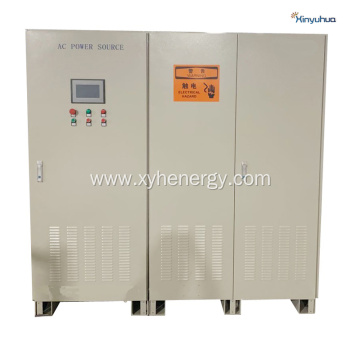 Static frequency converter three phase output